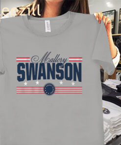 Mallory Swanson Patriotic Soccer Shirt – Stars & Stripes Women’s Fans Apparel