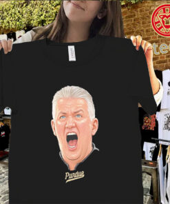 Matt Painter Fired Up Shirt – Purdue Boilermakers CoachClassic