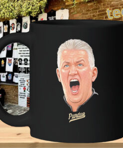 Matt Painter Fired Up Shirt – Purdue Boilermakers CoachMug