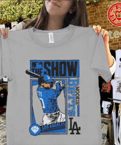 Mookie Betts Dodgers Shirt – LA Baseball Gaming Tee The Show InspiredUniex Shirt