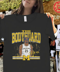 Morez Johnson Jr Shirt – The Bodyguard Michigan Basketball Tee