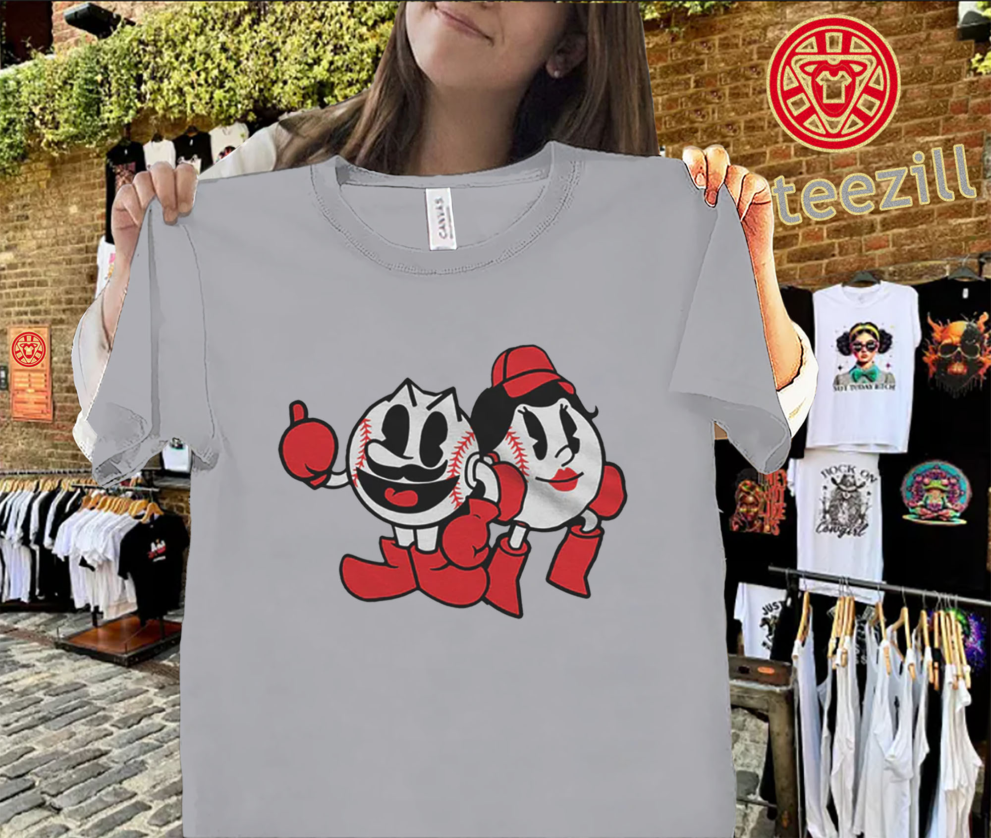 Mr. and Ms. Baseball Uniex Shirt