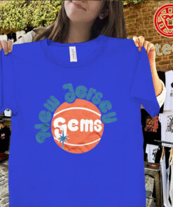 New Jersey Gems Shirt – WBL Heritage Women’s Basketball Tee