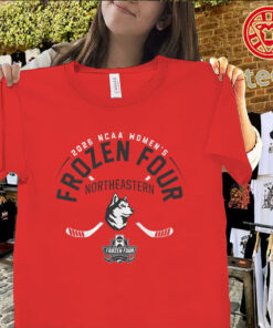 Northeastern Hockey Shirt – Frozen Four 2026 Fan Tee