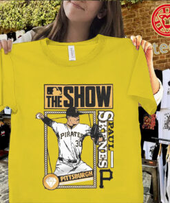 Paul Skenes Pirates Shirt – Pittsburgh Baseball Gaming Tee The Show Inspired