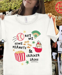 Peanuts & Cracker Jacks Shirt – Take Me Out Baseball Tee