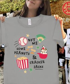 Peanuts & Cracker Jacks Shirt – Take Me Out Baseball TeeUniex Shirt