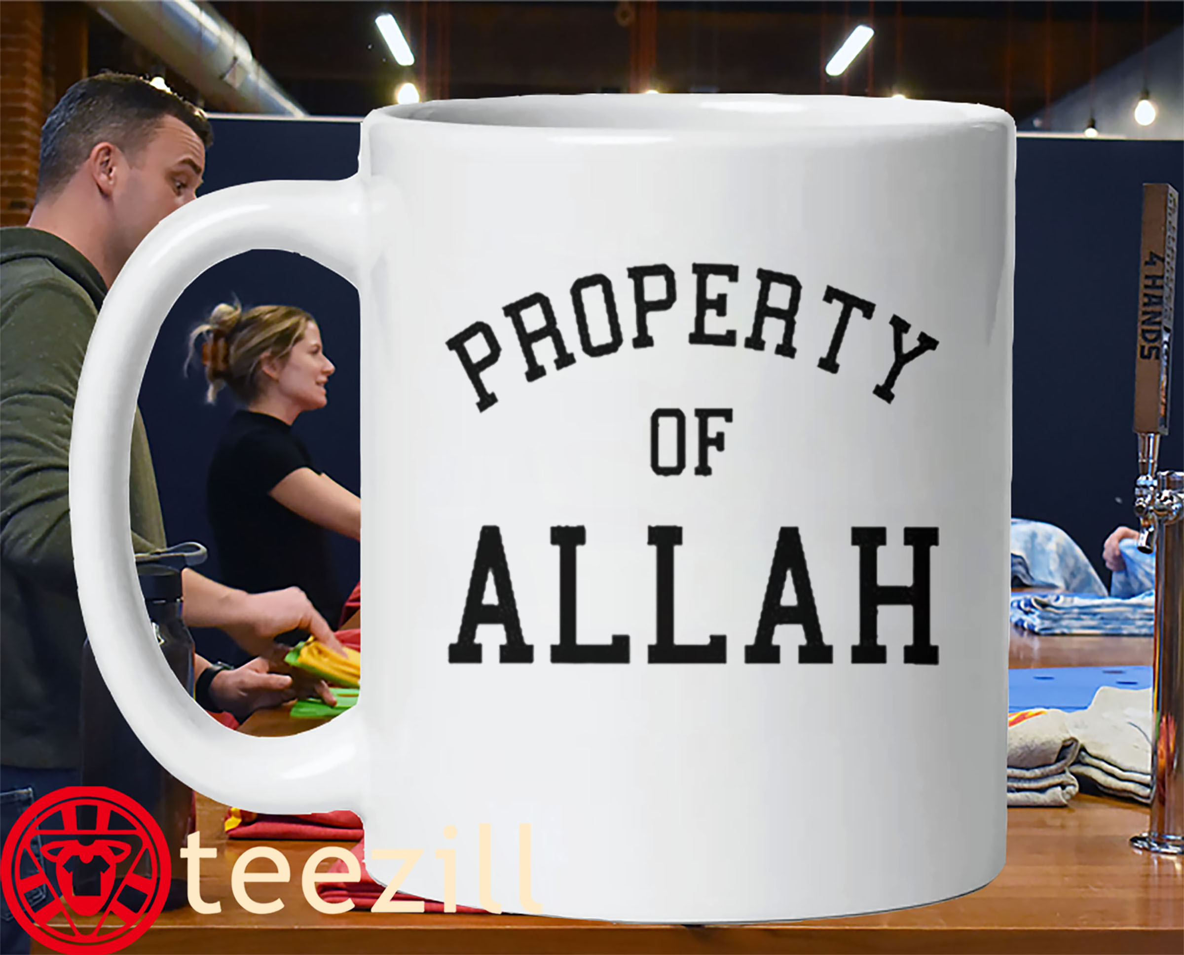 Property Of Allah Graphic Tee ShirtMug