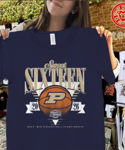Purdue Boilermakers 2026 Sweet Sixteen Shirt - March Madness