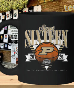 Purdue Boilermakers 2026 Sweet Sixteen Shirt - March Madness Mug