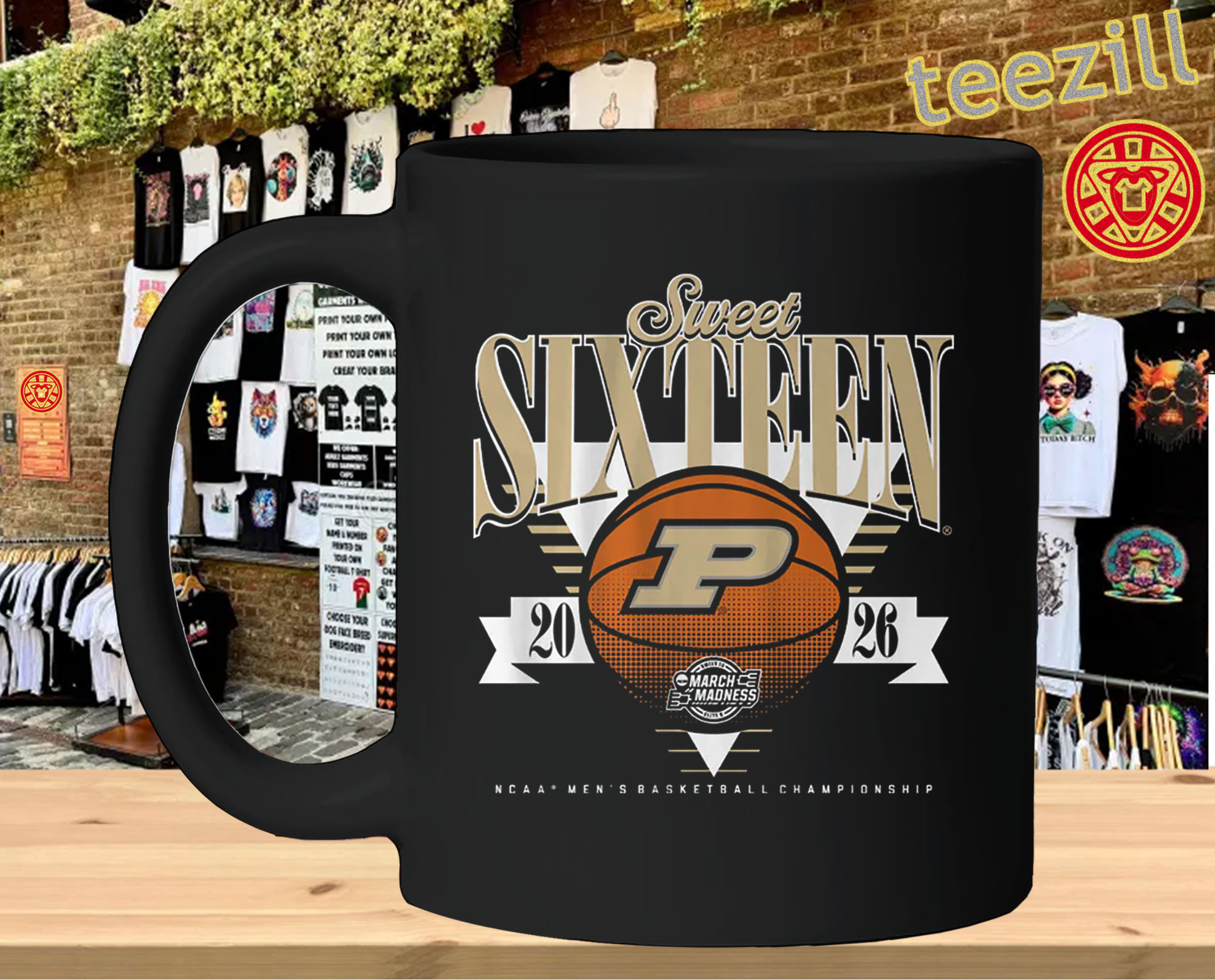 Purdue Boilermakers 2026 Sweet Sixteen Shirt - March Madness Mug