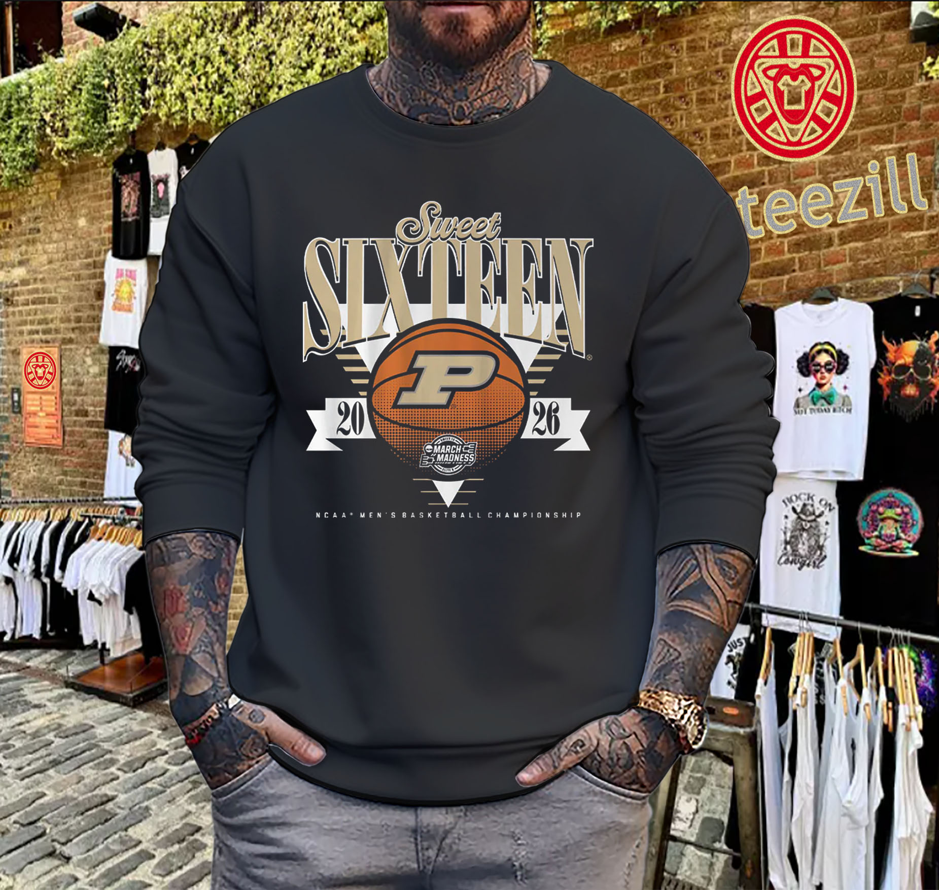 Purdue Boilermakers 2026 Sweet Sixteen Shirt - March MadnessSweater