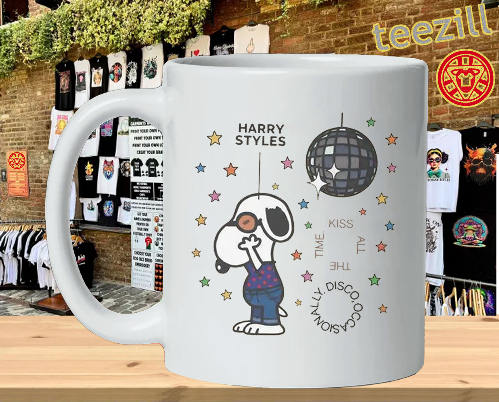 Retro Disco Occasionally ShirtMug