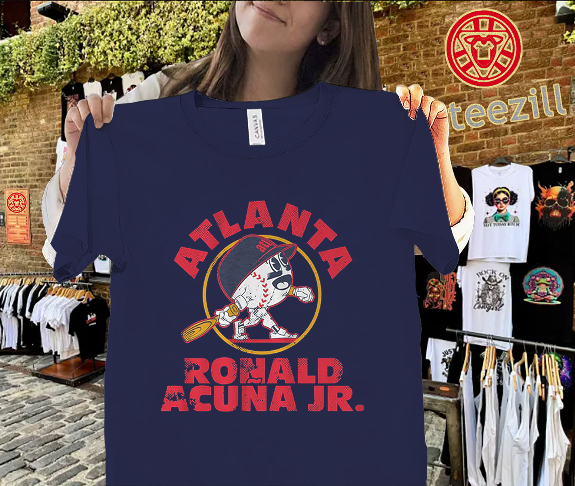 Ronald Acuña Jr Baseball Buddies Uniex Shirt