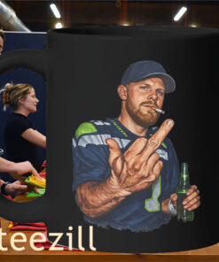 Sam Darnold Middle Finger Shirt - Seattle Football Tee Mug