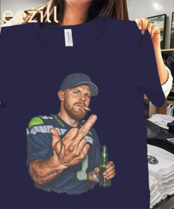Sam Darnold Middle Finger Shirt - Seattle Football Tees