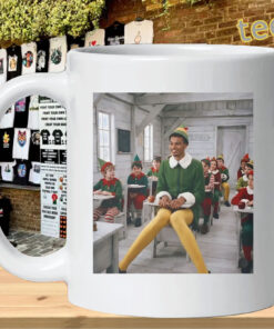 San Antonio Spurs Victor Wembanyama Elf Shirt – Basketball Christmas Graphic Tee Mug Design