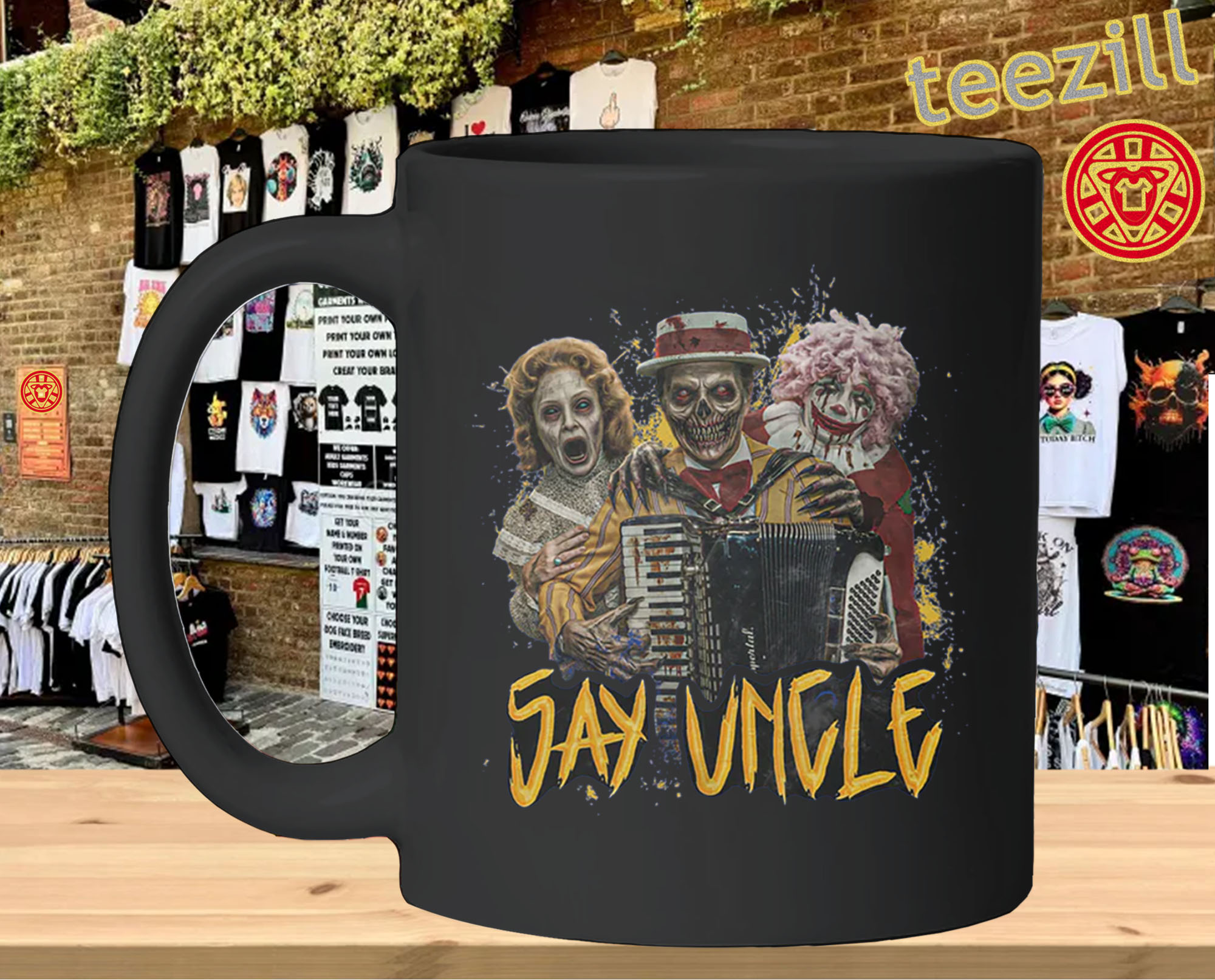 Say Uncle Mug Design