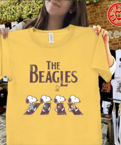 Snoopy Abbey Road Parody Shirt – Peanuts Beagles Tees
