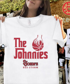 St. John’s Basketball Let’s Go Johnnies Shirt – Red Storm Fan Tee