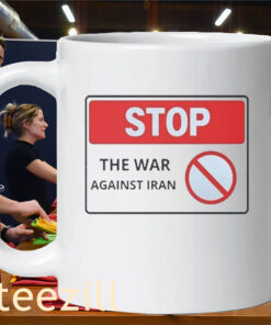 Stop the War Against Iran Peace Graphic Tee – Peace Message AntisMug