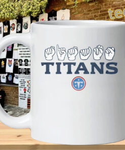 Tennessee Titans ASL Deaf Awareness Mug