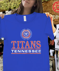 Tennessee Titans Crest Vintage Classic Shirt