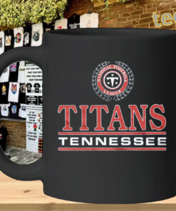 Tennessee Titans Crest Vintage Mug Design