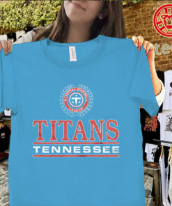 Tennessee Titans Crest Vintage Uniex Shirt