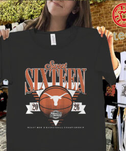 Texas Longhorns 2026 Sweet Sixteen Shirt – NCAA Fan Gear