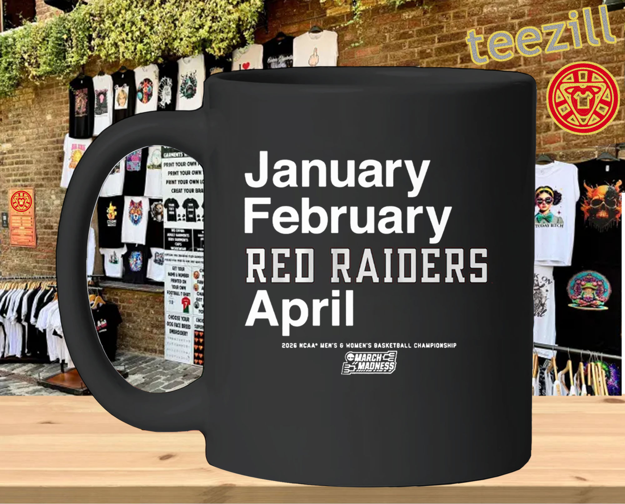 Texas Tech Red Raiders MBB Mug Design
