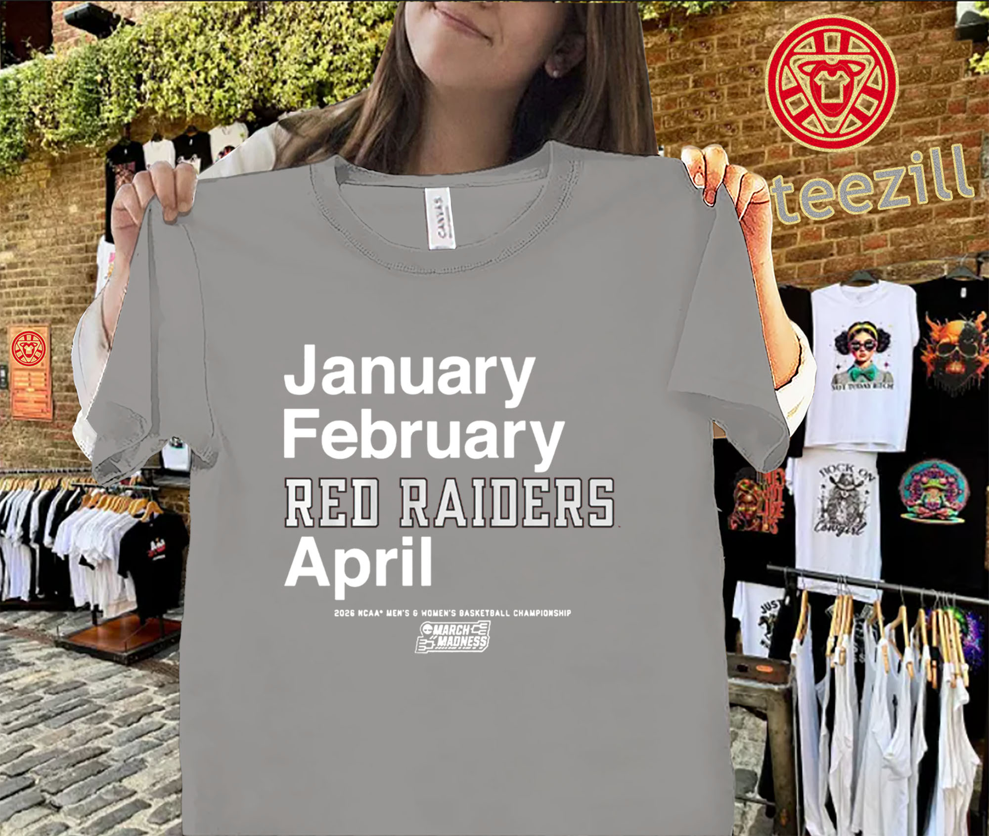 Texas Tech Red Raiders MBB Uniex Shirt