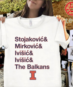 The Balkan Bloc to Champaign Shirt – Illinois Basketball Tee