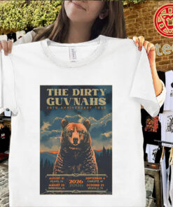 The Dirty Guv’nahs 20th Anniversary Shirt – 2026 Tour Fan Graphic TeeUniex Shirt