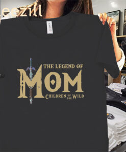 The Legend of Mom Tee Children of the Wild Graphic Shirt