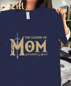 The Legend of Mom Tee Children of the Wild Graphic Shirts
