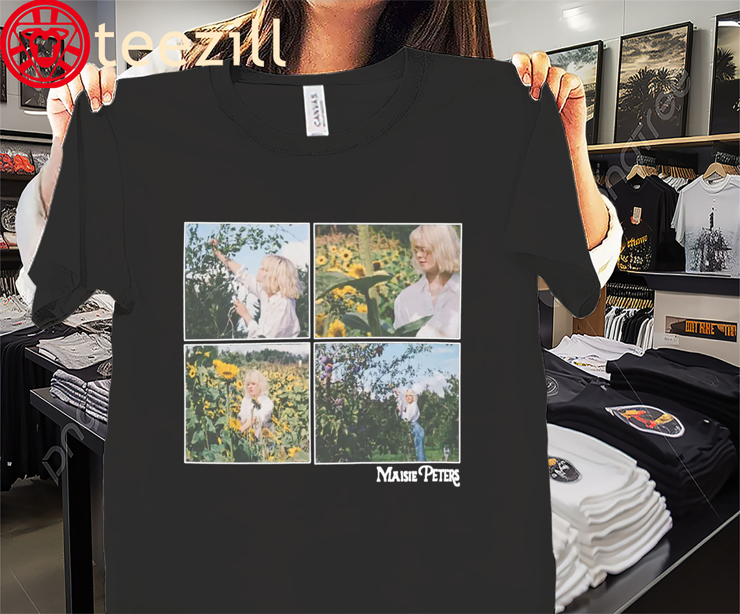 The Maisie Peters Sunflower Maisie Peters Photo Tee Shirts