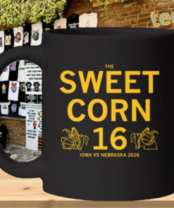 The Sweet Corn 16 Shirt – Iowa vs Nebraska 2026 Sweet 16 Mug