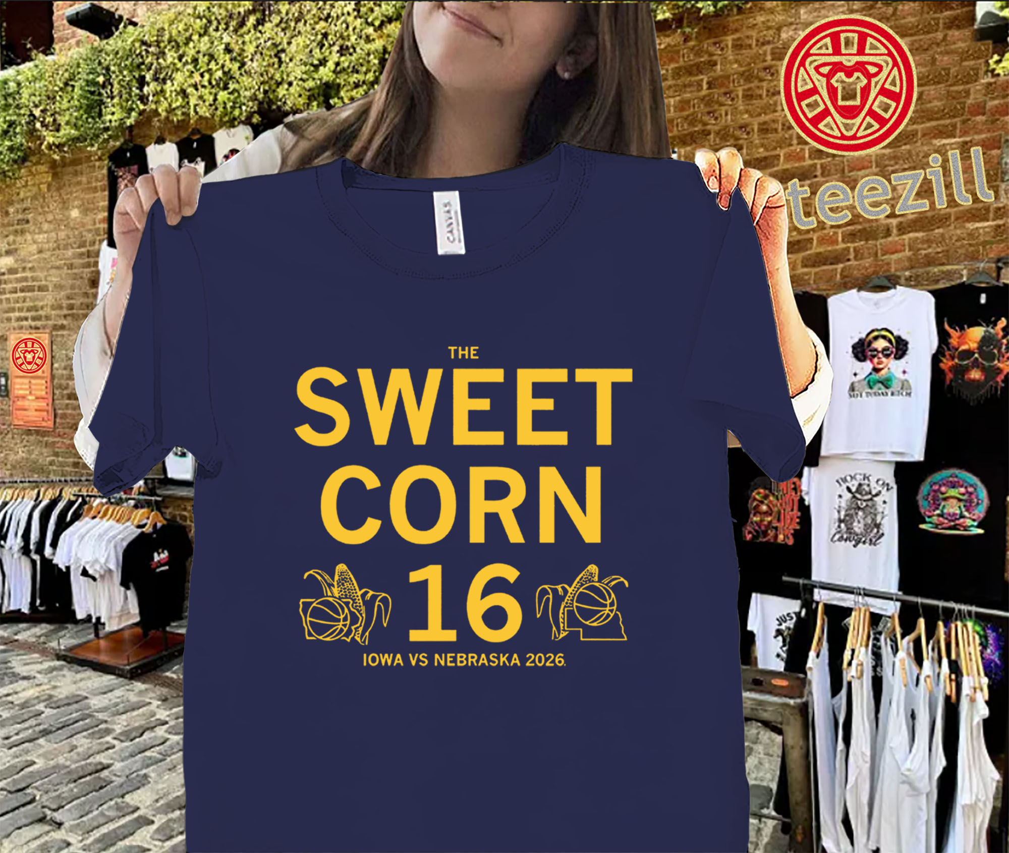 The Sweet Corn 16 Shirt – Iowa vs Nebraska 2026 Sweet 16