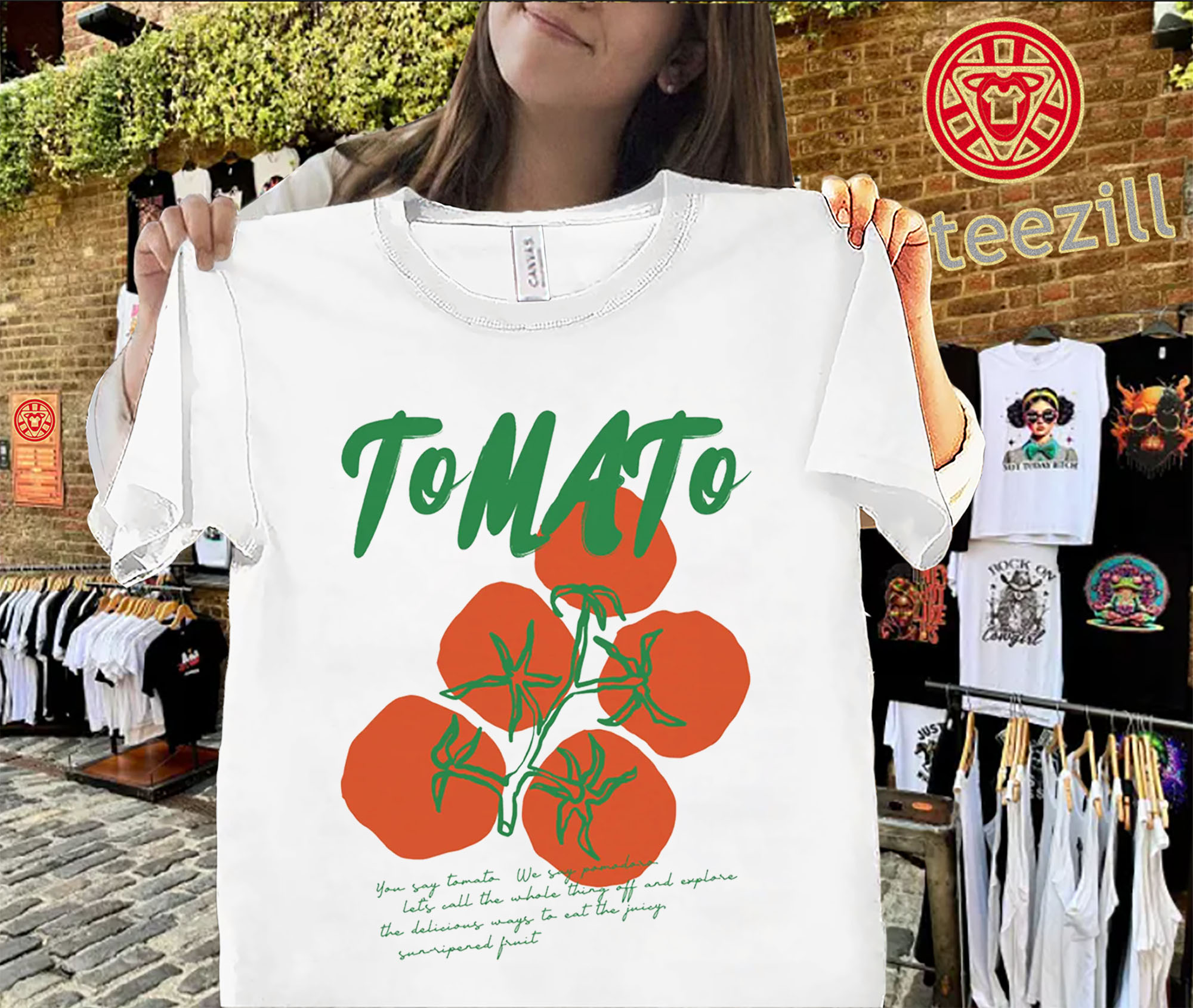 Tomato Girl Summer Classic Shirt
