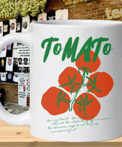 Tomato Girl Summer Mug Design