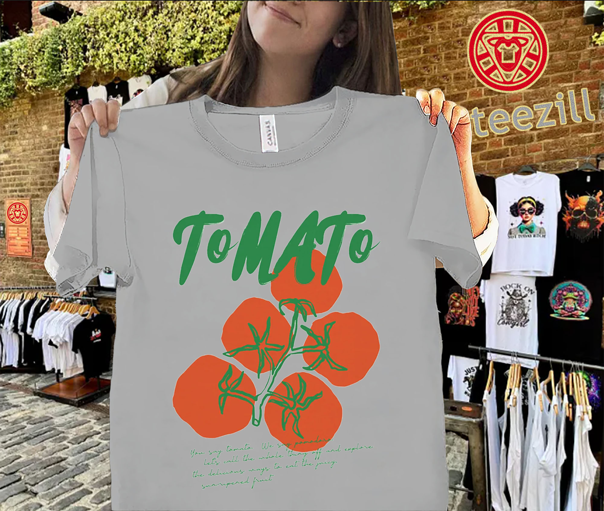 Tomato Girl Summer Uniex Shirt