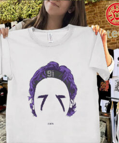 Trey Hendrickson Baltimore Blank Face Football Shirt