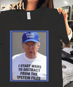 Trump War Distraction Statement Shirt – Political Commentary Graphic Tees