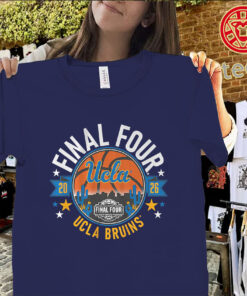 UCLA Bruins Final Four 2026 Back To Back WBB Hype Shirt classic