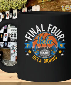 UCLA Bruins Final Four 2026 Back To Back WBB Hype Shirt-mug-design