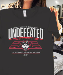 UConn Huskies WBB Undefeated Shirt – Women’s Basketball Perfect Season