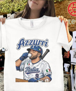Vinnie Pasquantino Italy Baseball Shirt – Azzurri WBC Fan Graphic Tee