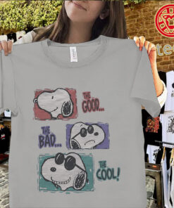 Vintage Snoopy The Good The Bad The Cool Shirt – Retro Peanuts Tees