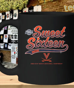 Virginia WBB Sweet Sixteen 2026 Shirt – Cavaliers Pride Tee Mug